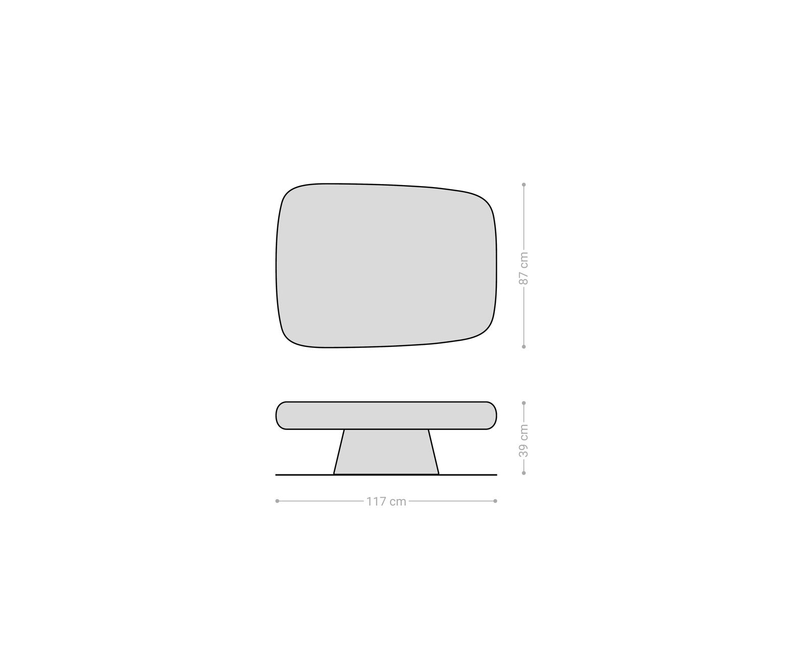 Salontafel Maskat 120x90 cm natuur acacia 6 Salontafel Maskat 120x90 cm natuur acacia 6