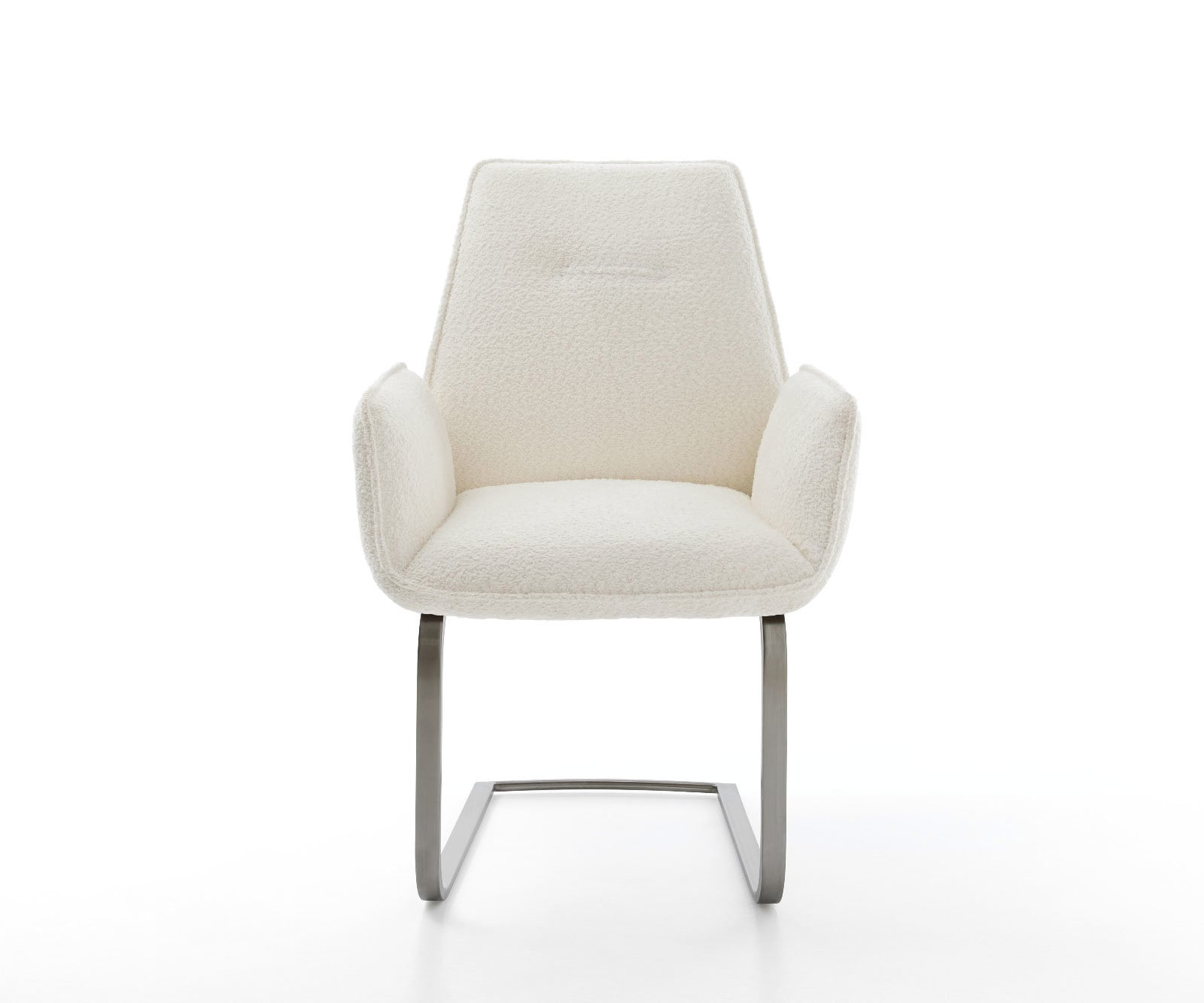 Sledemodel Zoa-Flex bouclé wit sledemodel vlak grafiet pocketveer kern 2
