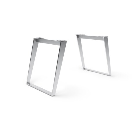 Tafelframe roestvrijstaal schuin (2er-Set)
