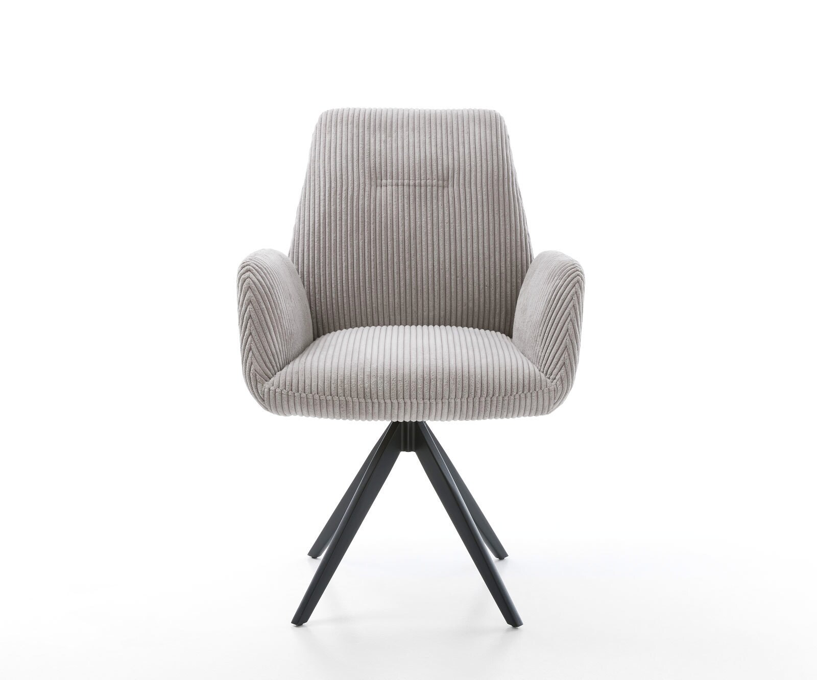 Eetkamerstoel Zoa-Flex koord zilver grijs kruisframe hoekig zwart pocketveer kern 1 Eetkamerstoel Zoa-Flex koord zilver grijs kruisframe hoekig zwart pocketveer kern 1