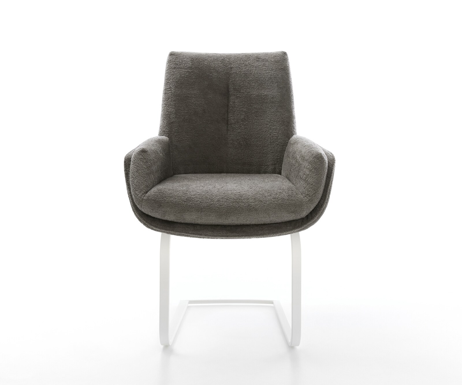 Sledemodel Clea-Flex bouclé zacht mud sledemodel vlak wit pocketveer kern 2