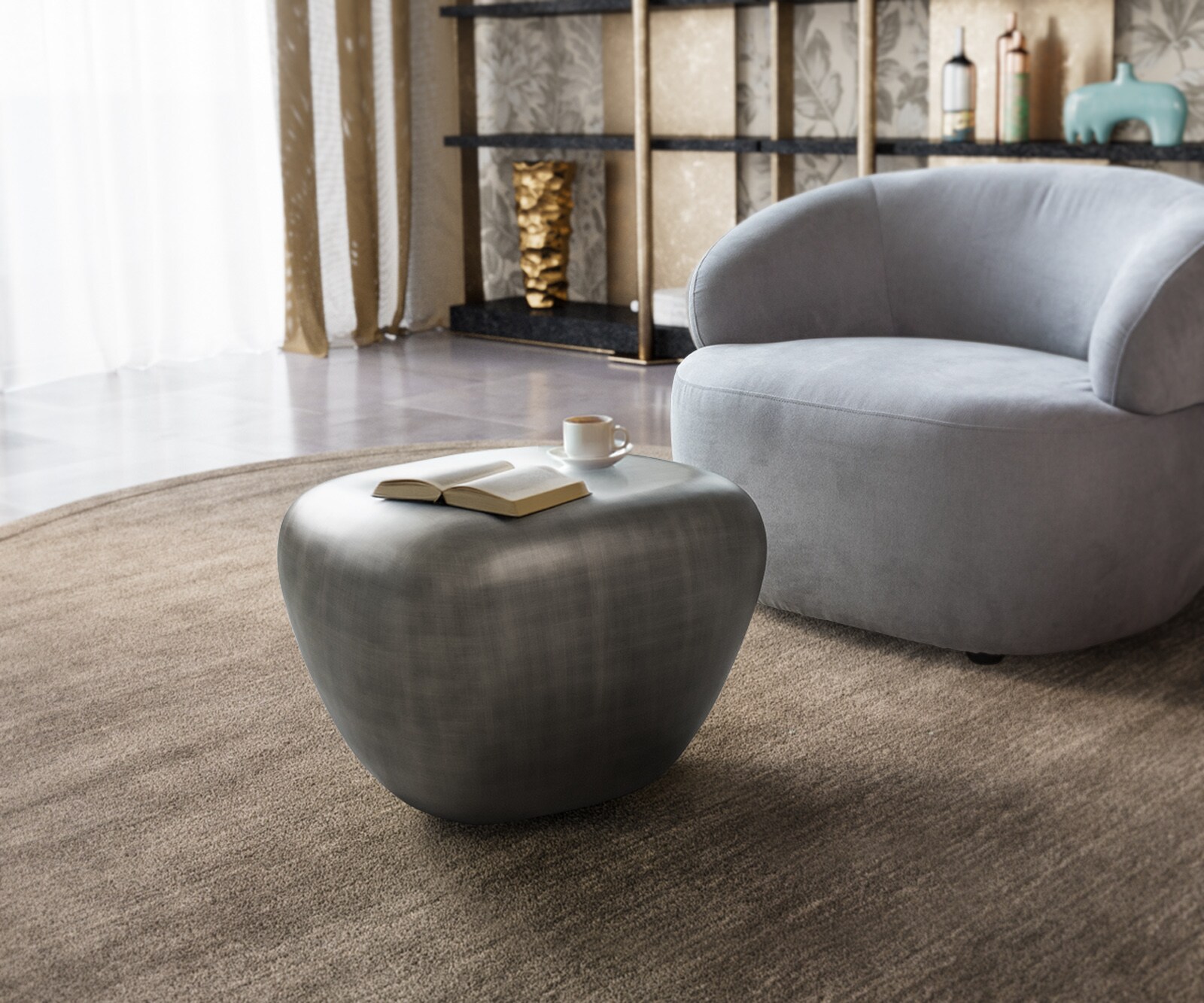 Salontafel Caramia 65x55 1 Salontafel Caramia 65x55 1