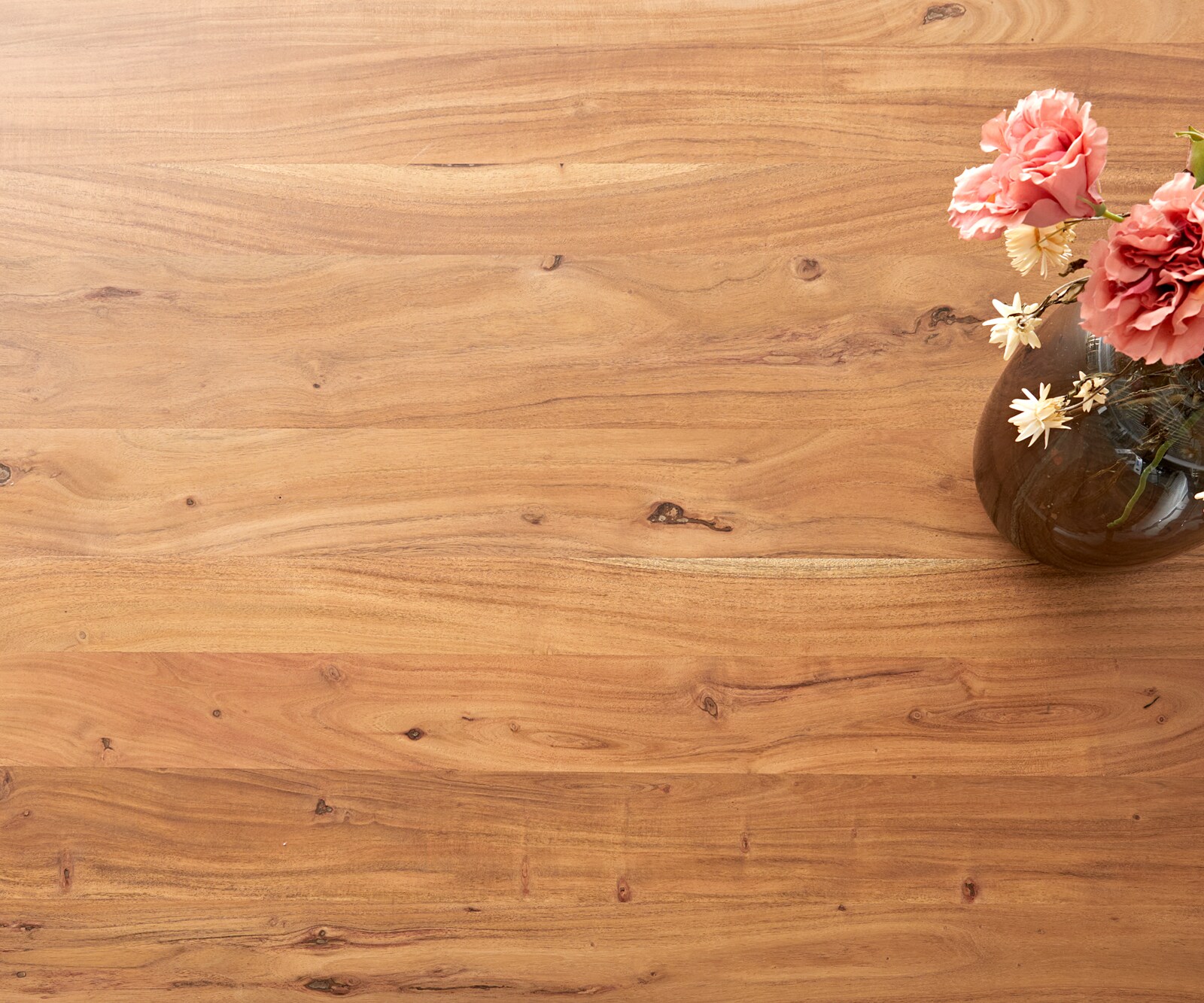 Eettafel Edge 260x100 XL acacia natuur kruisframe rechthoek roestvrij staal  Live-Edge 6