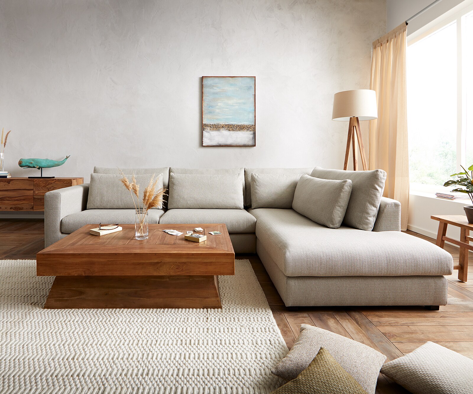 Hoekbank Isla 330x225 cm mit ottoman 2 Hoekbank Isla 330x225 cm mit ottoman 2