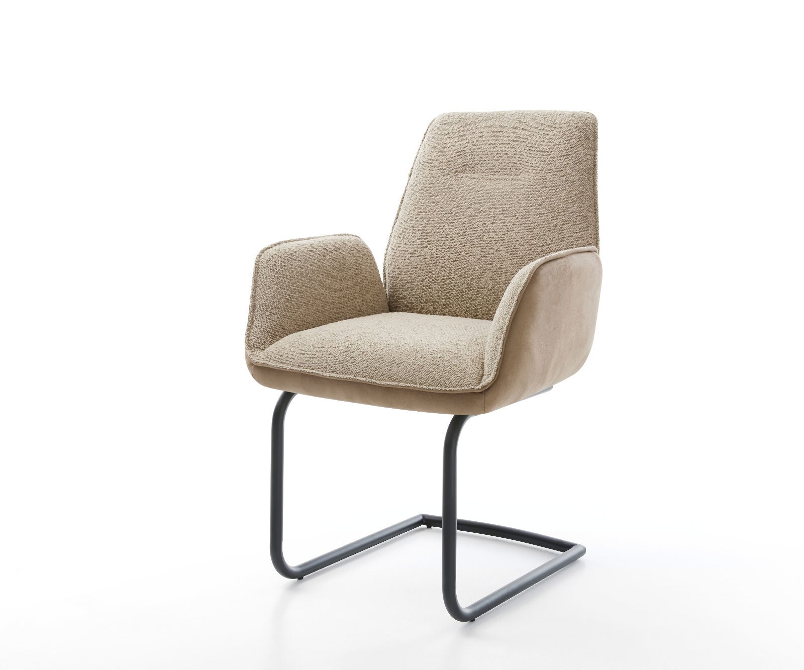 Sledemodel Zoa-Flex materiaalmix mud sledemodel rond zwart pocketveer kern