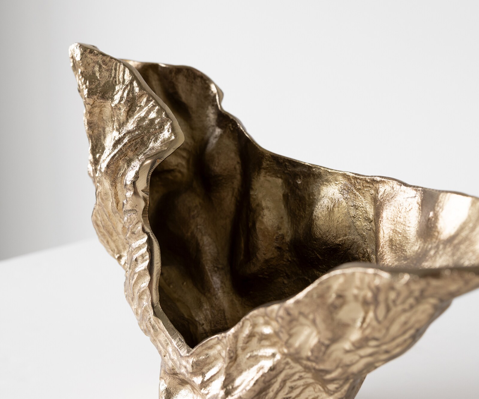 Vaas Alaris B44 x D13 x H31 cm Aluminium Champagner Handgemaakt 4