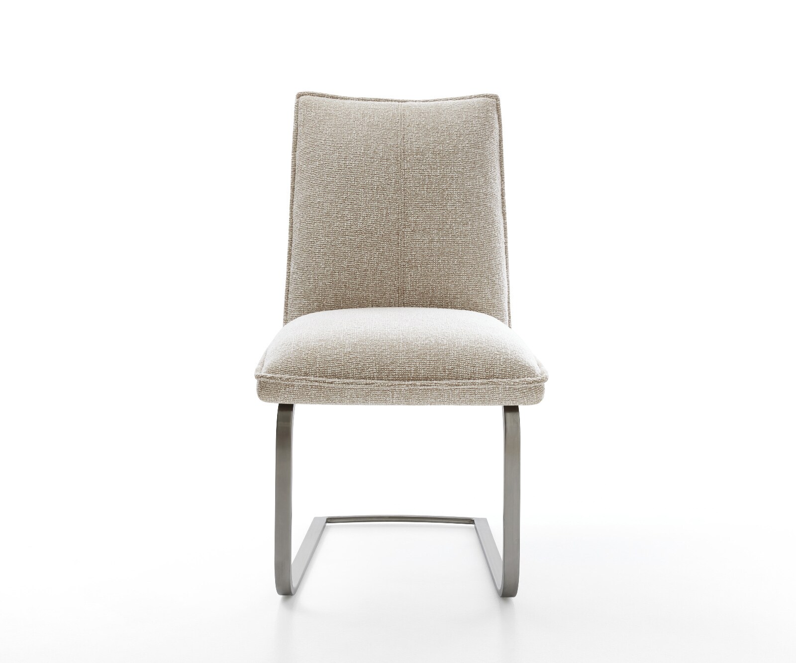 Sledemodel Lelio-Flex geweven stof beige sledemodel vlak grafiet pocketveer kern 2