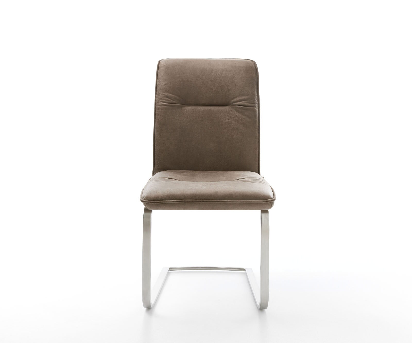 Sledemodel Vinjo-Flex microvelours taupe vintage sledemodel vlak roestvrij staal 1 Sledemodel Vinjo-Flex microvelours taupe vintage sledemodel vlak roestvrij staal 1