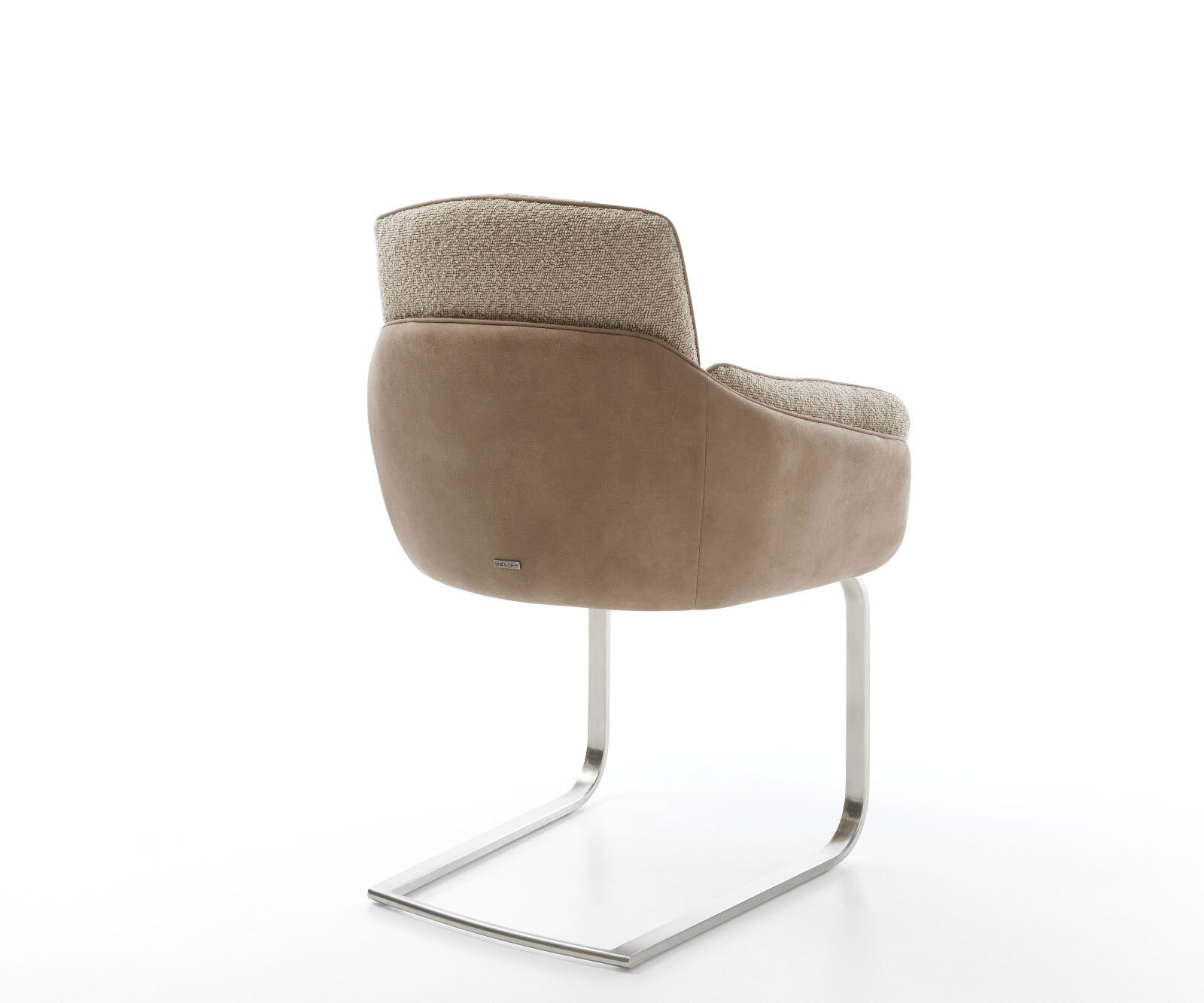 Sledemodel Luan-Flex met armleuning materiaalmix mud sledemodel vlak roestvrij staal 3 Sledemodel Luan-Flex met armleuning materiaalmix mud sledemodel vlak roestvrij staal 3