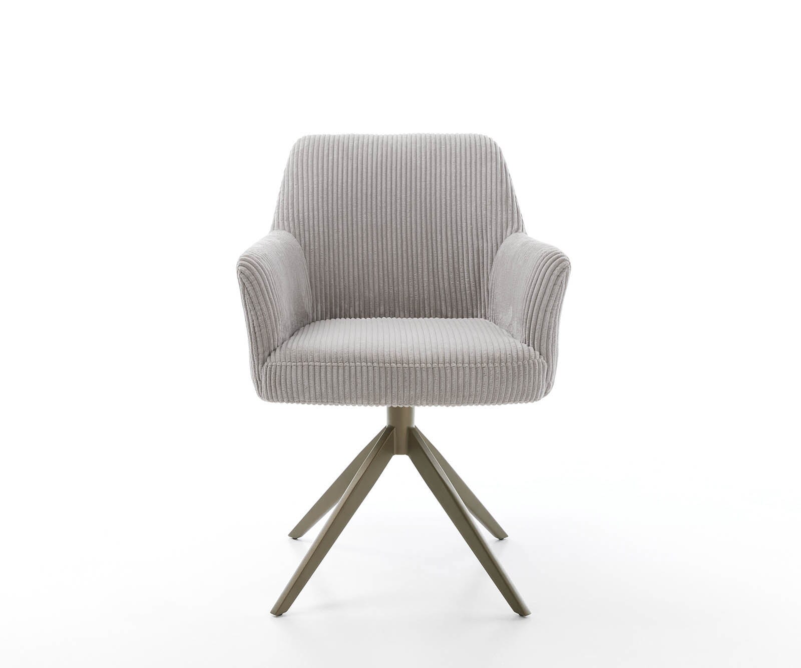 Draaistoel Xana-Flex met armleuning koord zilver grijs kruisframe breed afwerking met titanium 360° draaibaar pocketveer kern 1 Draaistoel Xana-Flex met armleuning koord zilver grijs kruisframe breed afwerking met titanium 360° draaibaar pocketveer kern 1