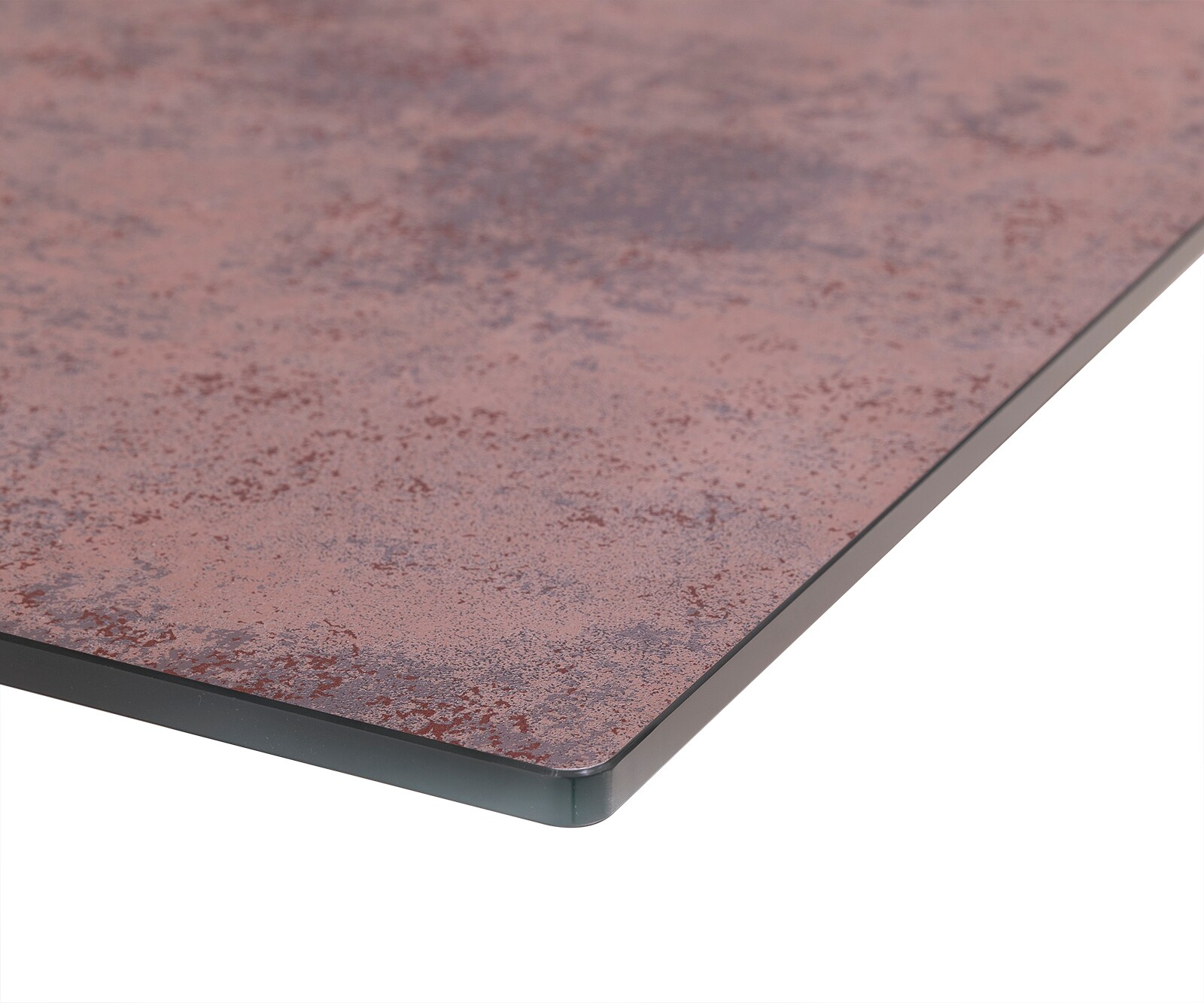 Eettafel Edge 200x100 glas antiek bruin kruisframe rechthoek zwart 4 Eettafel Edge 200x100 glas antiek bruin kruisframe rechthoek zwart 4