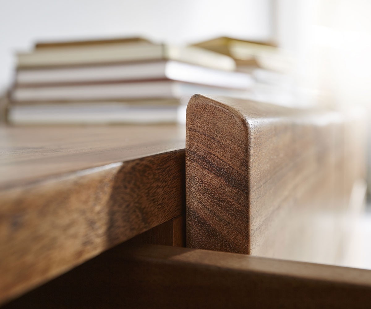 Dressoir Live-Edge 172 cm acacia natuur 4-deuren 4 laden 3 Dressoir Live-Edge 172 cm acacia natuur 4-deuren 4 laden 3