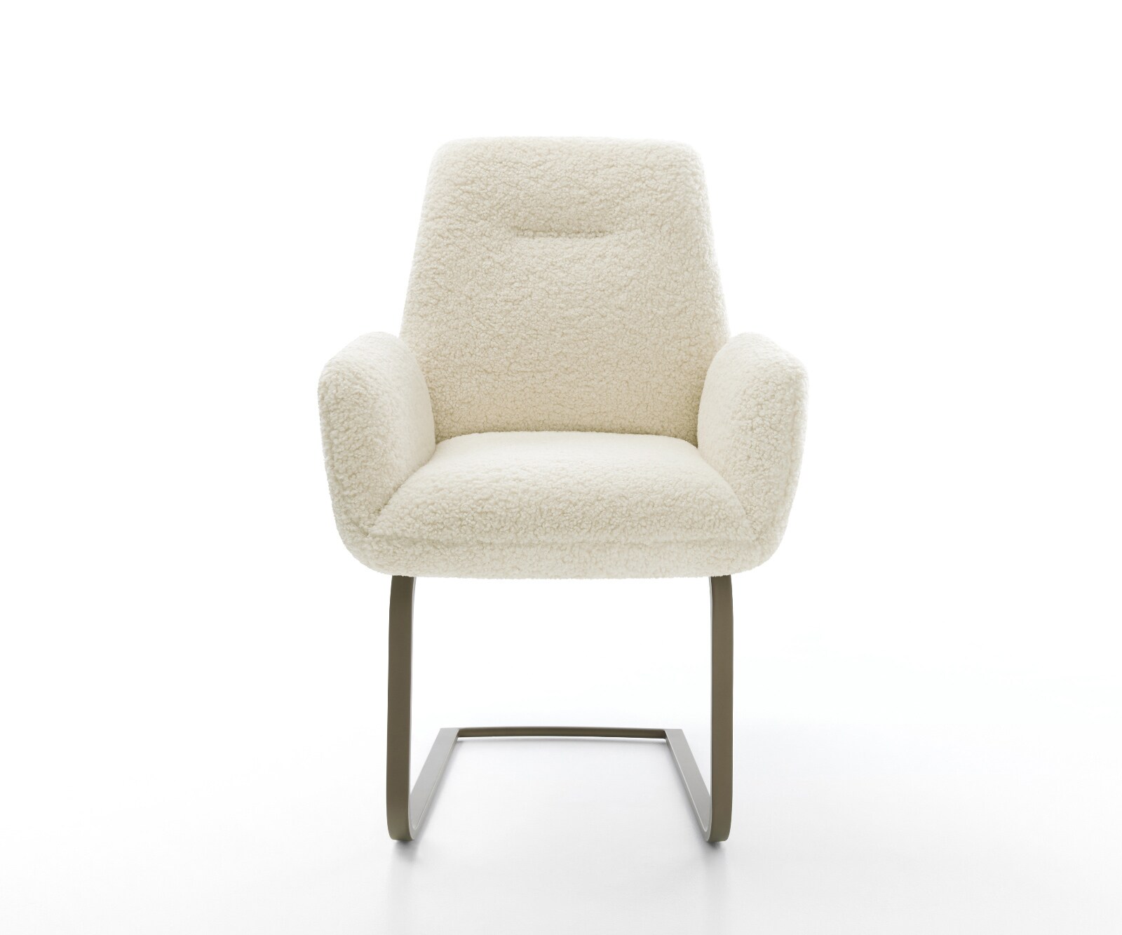 Sledemodel Zoa-Flex teddy beige sledemodel vlak afwerking met titanium pocketveer kern 2