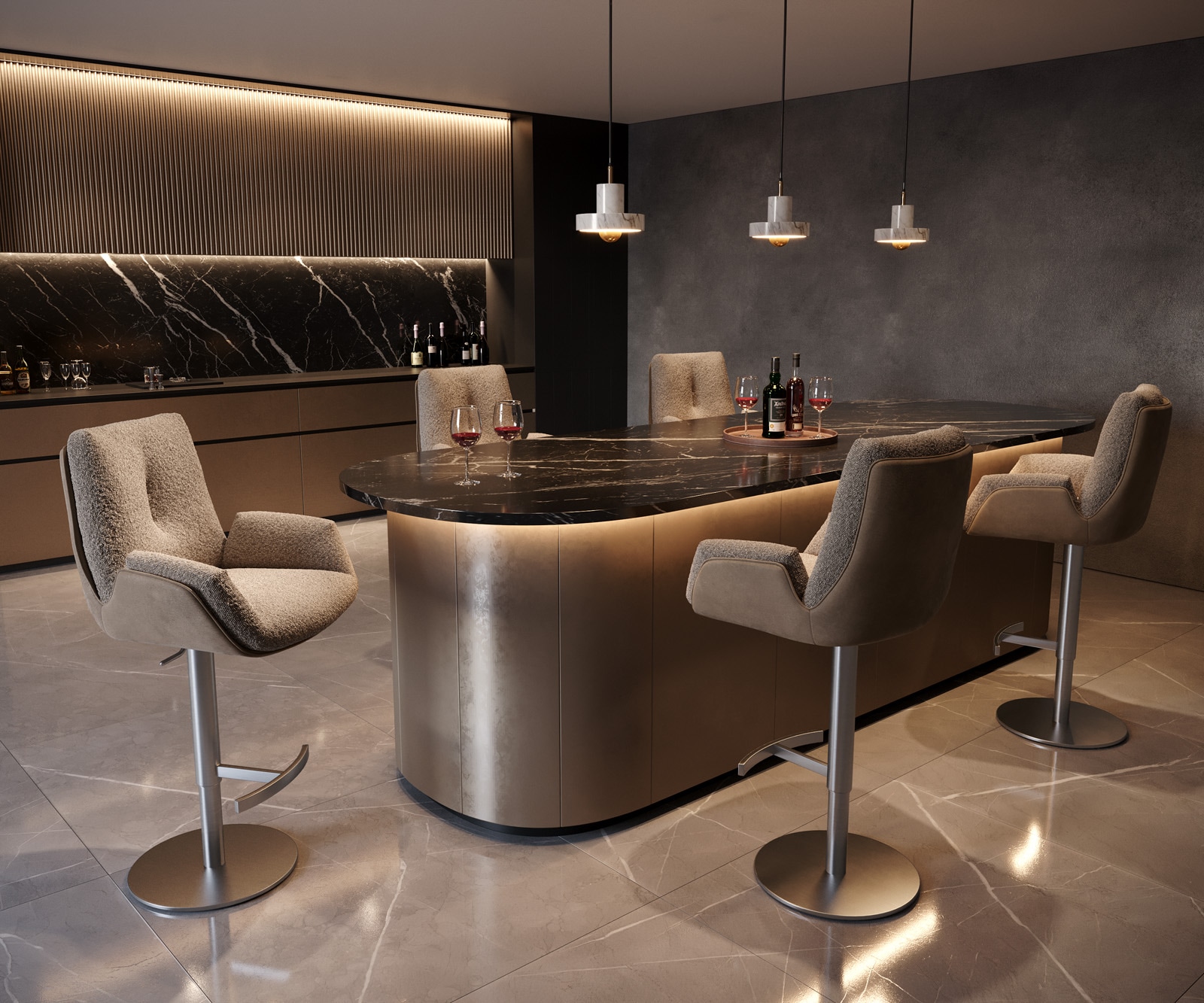 Barstoel Clea-Flex Materiaalmix Mud Draaivoet in hoogte verstelbaar RVS Draaibaar pocketvering 1 Barstoel Clea-Flex Materiaalmix Mud Draaivoet in hoogte verstelbaar RVS Draaibaar pocketvering 1