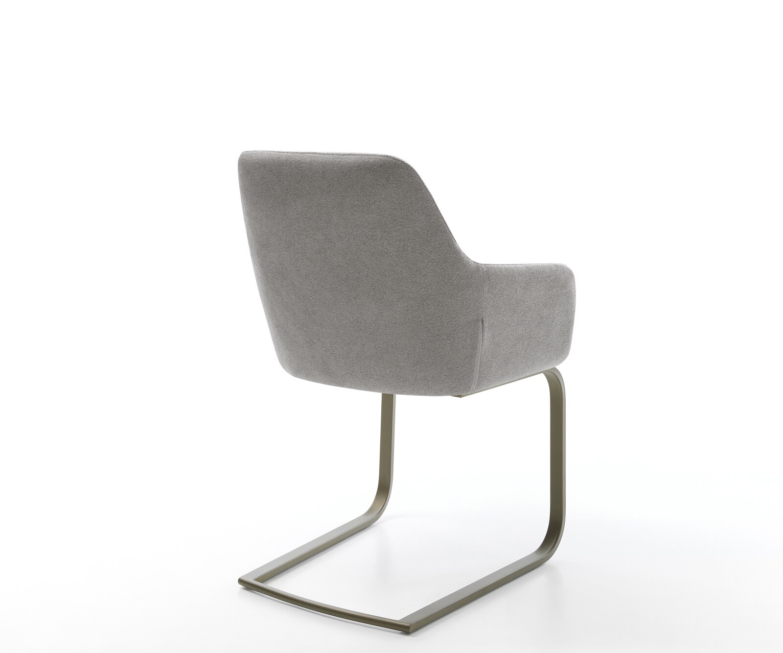 Sledemodel Pejo-Flex zachte stof met structuur grijs sledemodel vlak afwerking met titanium pocketveer kern 5