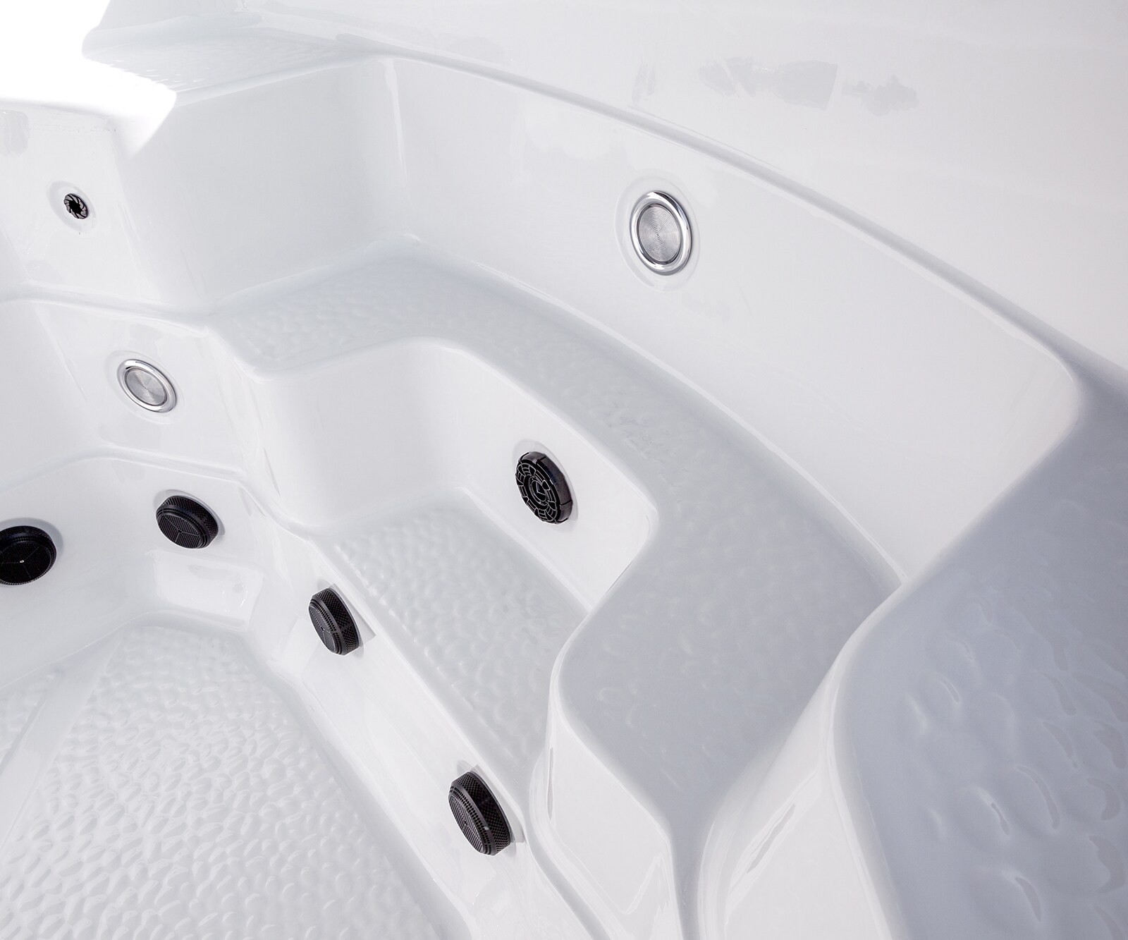 Swim Spa Weiß 590x220x160 cm 4