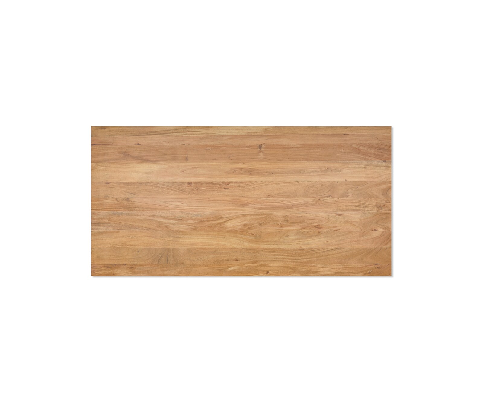 Eettafelblad Edge 200x100cm acacia natuur Zwitserse rand 1