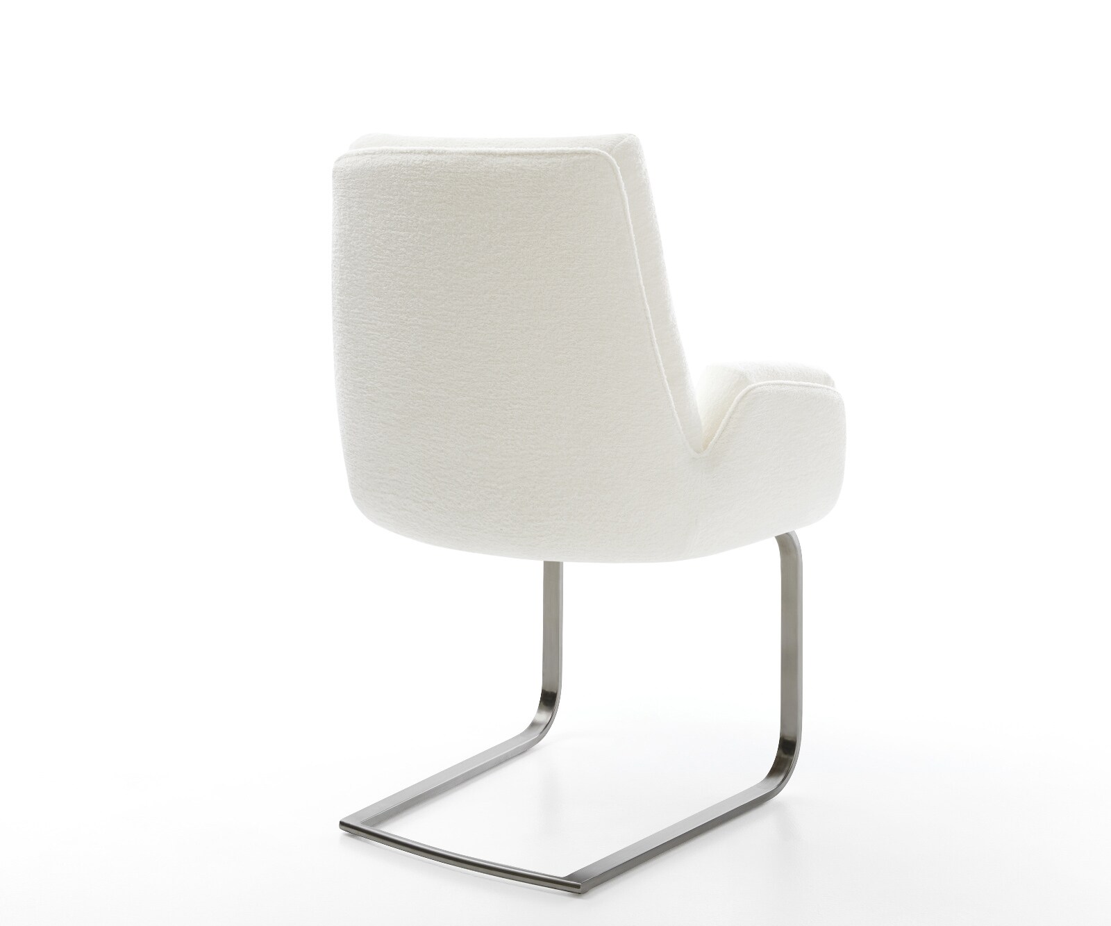 Sledemodel Clea-Flex bouclé zacht beige sledemodel vlak grafiet pocketveer kern 5