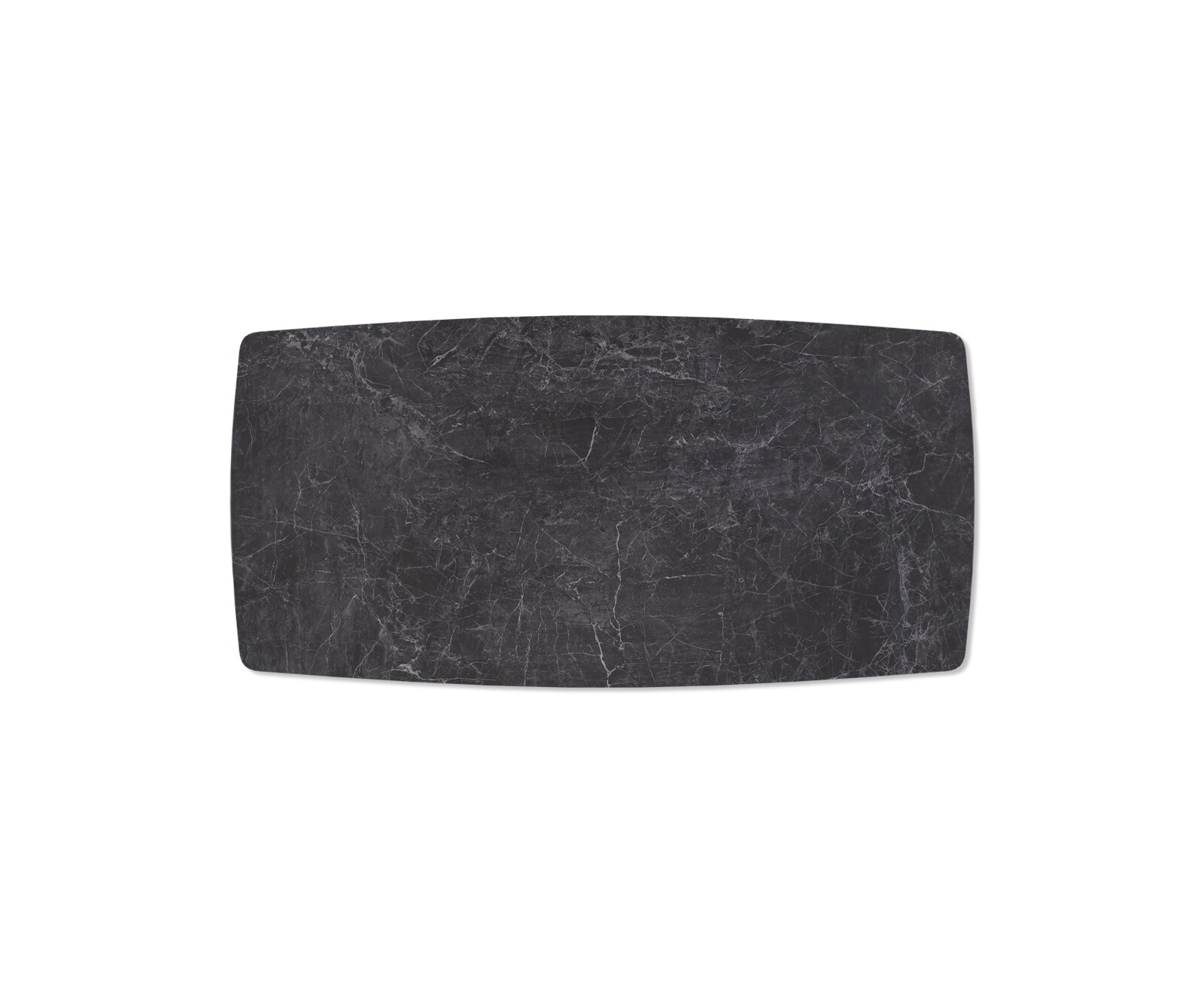 Eettafel Edge Bootsform 200x100cm Laminam® keramiek grijs middenpoot kruis zilver 2 Eettafel Edge Bootsform 200x100cm Laminam® keramiek grijs middenpoot kruis zilver 2