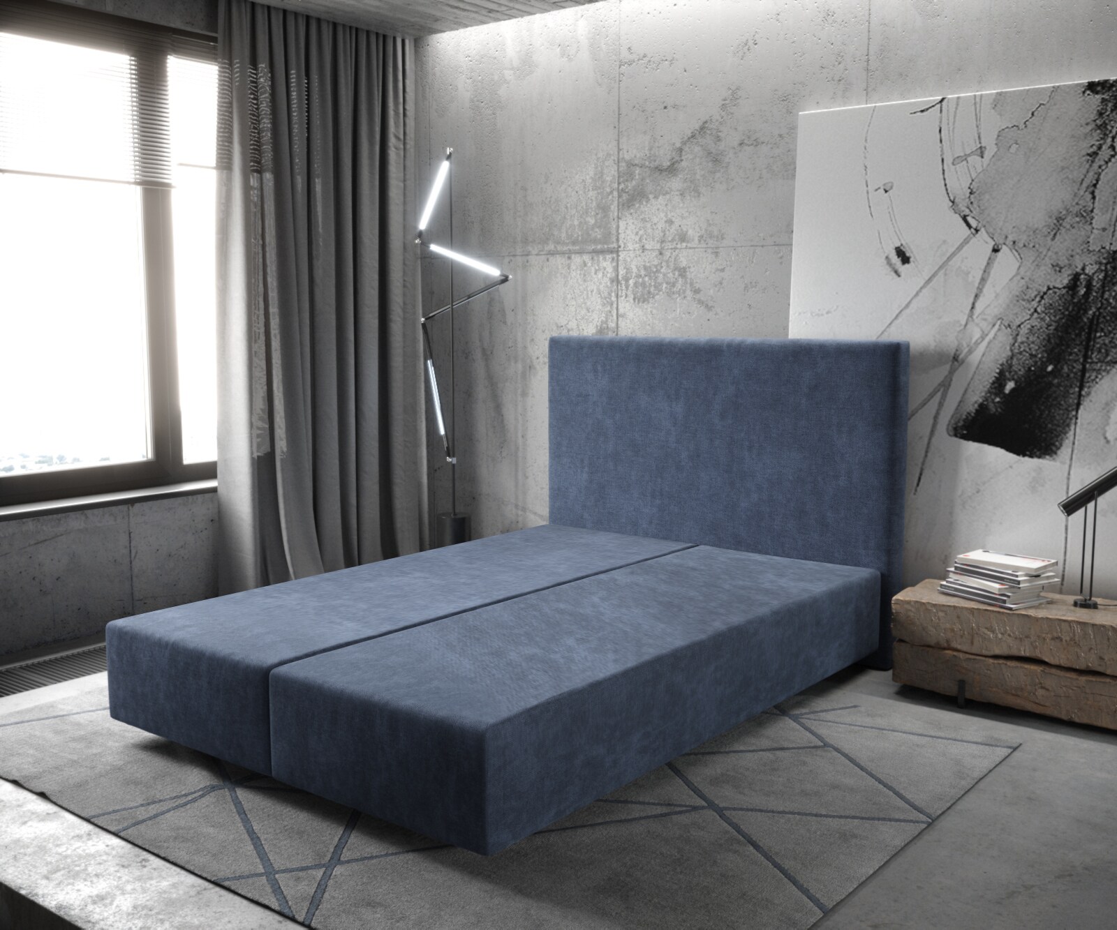 Boxspringframe Dream-Well zonder matras en topper bedframe  3