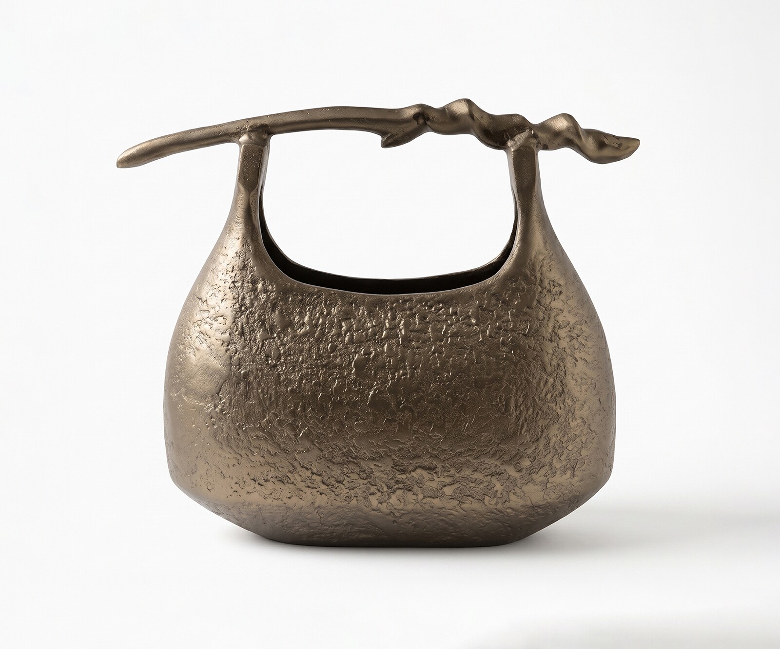 Vaas Ramea B43 x D17 x H35 cm Aluminium Aurum Satin Gegoten
