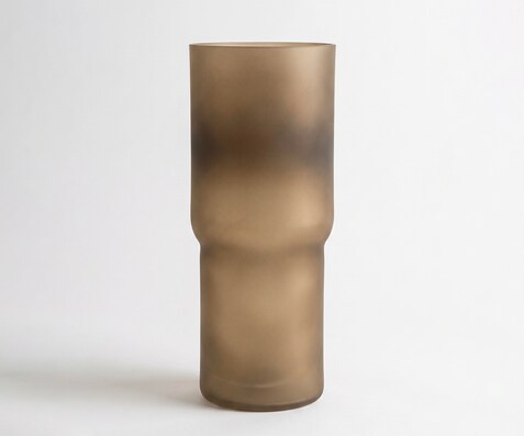 Vaas Columna B20 x D20 x H49 cm Glas Aurum Mondgeblazen
