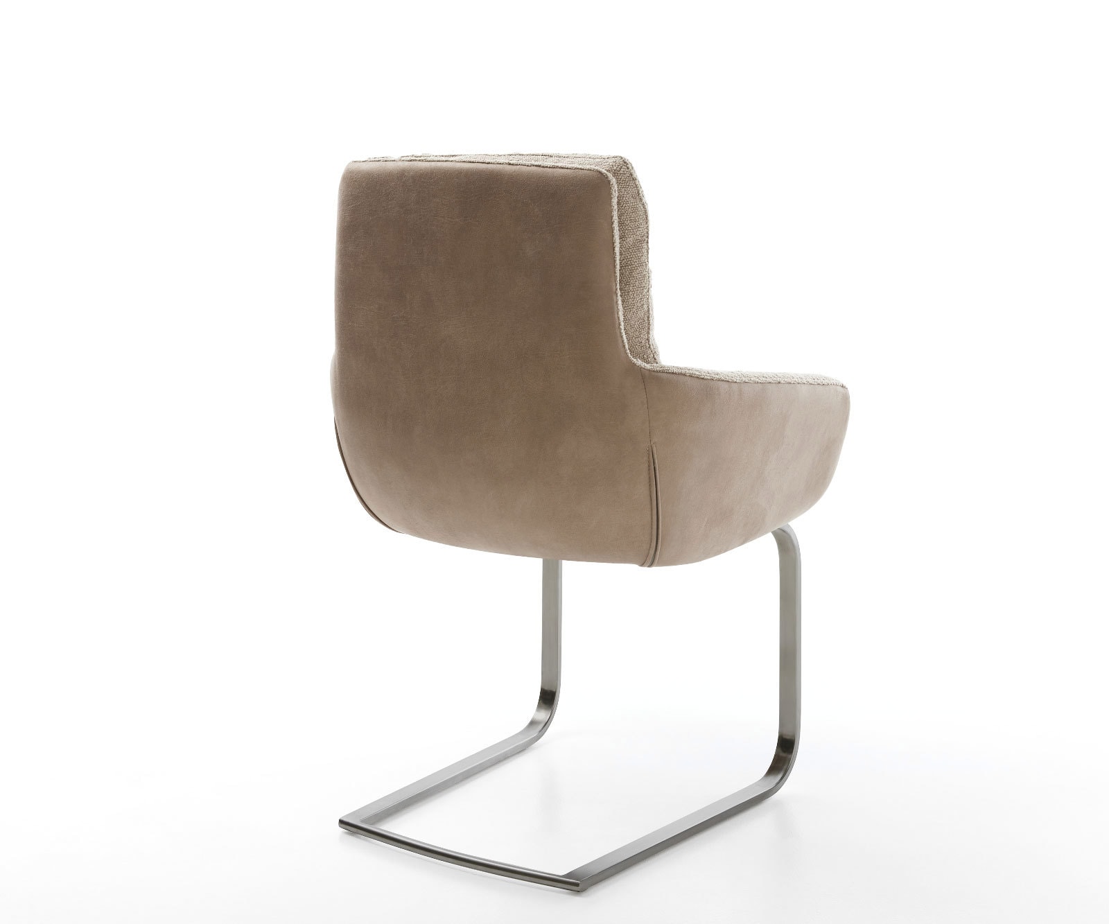 Sledemodel Abelia-Flex met armleuning materiaalmix mud sledemodel vlak roestvrij staal 4 Sledemodel Abelia-Flex met armleuning materiaalmix mud sledemodel vlak roestvrij staal 4