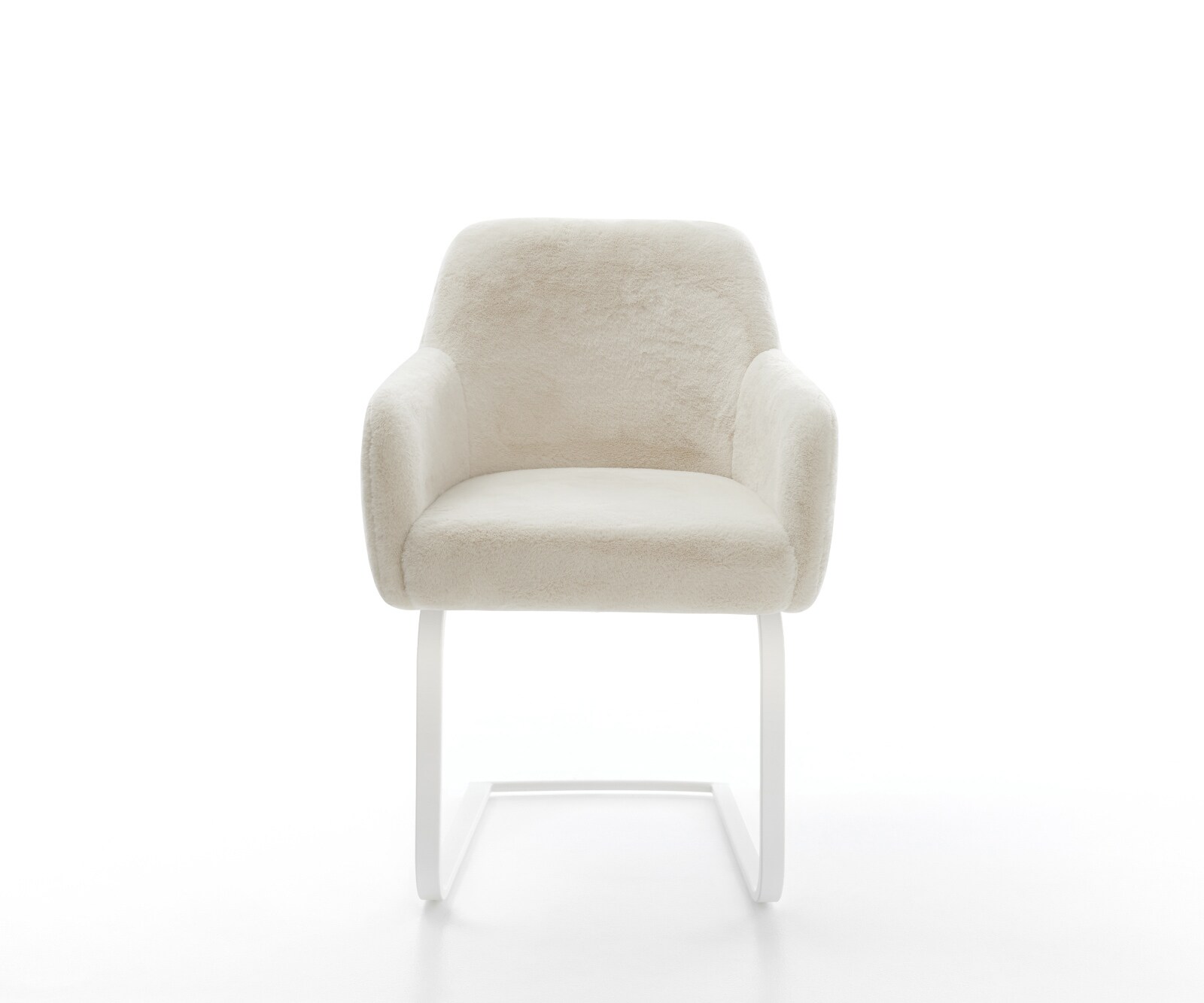 Sledemodel Greg-Flex pluchen crème-wit sledemodel vlak wit pocketveer kern 2