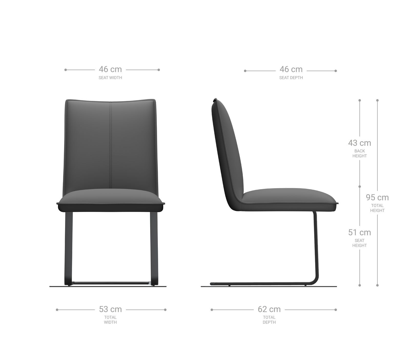Sledemodel Lelio-Flex echt leer zwart sledemodel vlak roestvrij staal pocketveer kern 5 Sledemodel Lelio-Flex echt leer zwart sledemodel vlak roestvrij staal pocketveer kern 5