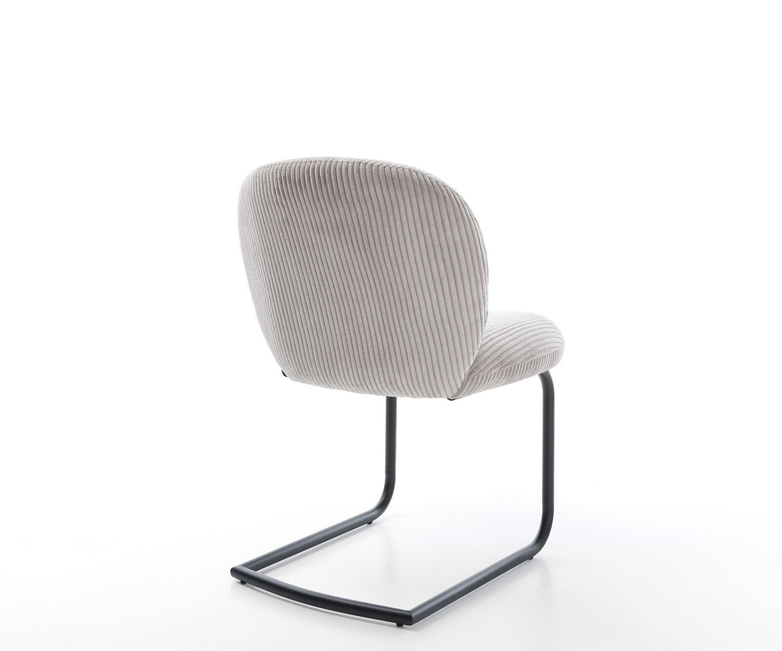 Sledemodel Nube-Flex koord zilver grijs sledemodel rond zwart pocketveer kern 5