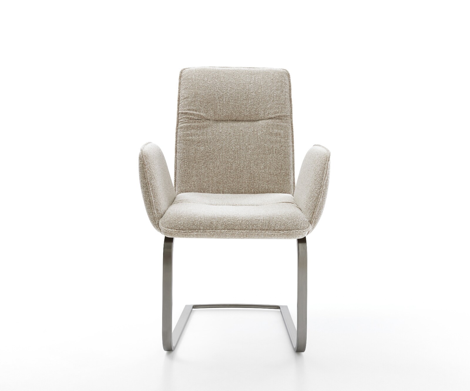 Sledemodel Vinja-Flex geweven stof beige sledemodel vlak grafiet 2