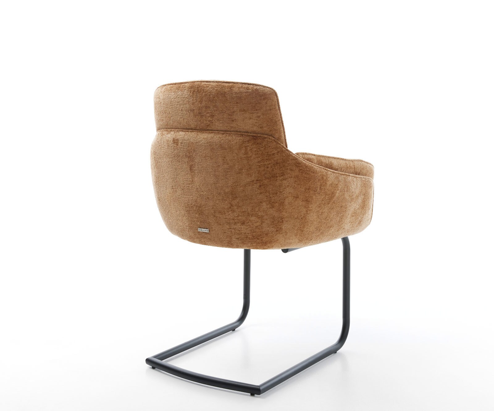 Sledemodel Luan-Flex met armleuning chenille Roest sledemodel rond zwart 4 Sledemodel Luan-Flex met armleuning chenille Roest sledemodel rond zwart 4