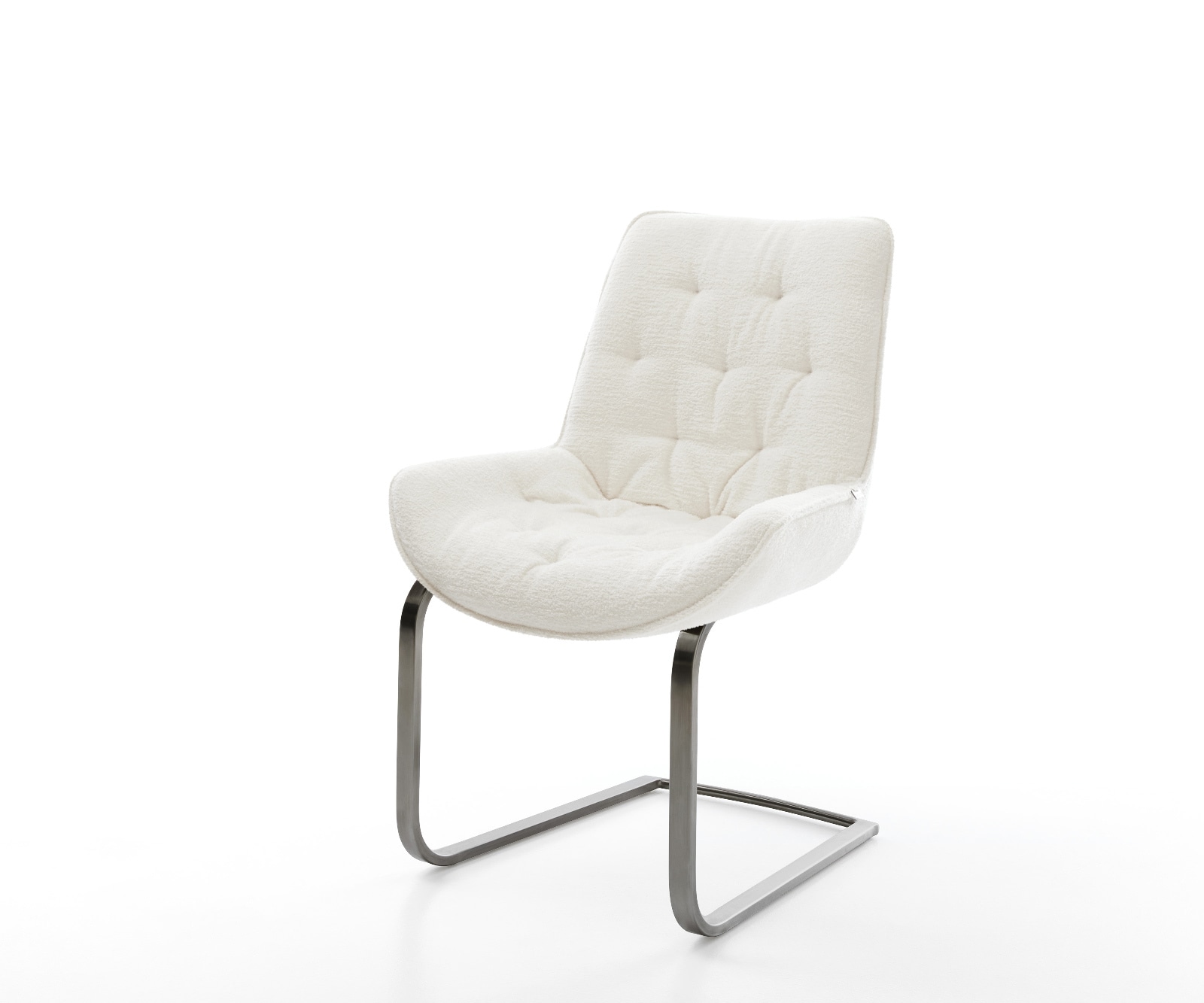 Sledemodel Taimi-Flex bouclé zacht beige sledemodel vlak grafiet 1