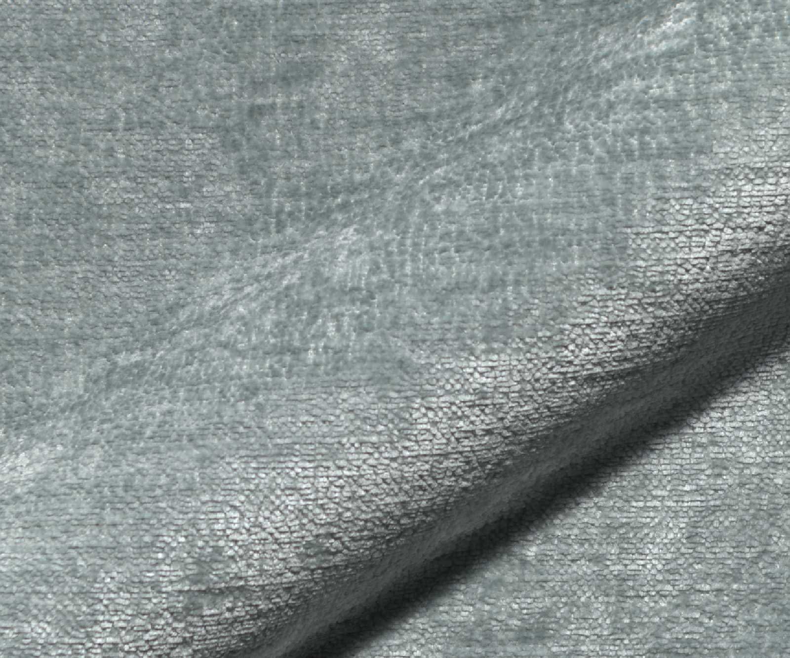 Sledemodel Pejo-Flex chenille pastelblauw sledemodel rond roestvrij staal pocketveer kern 3