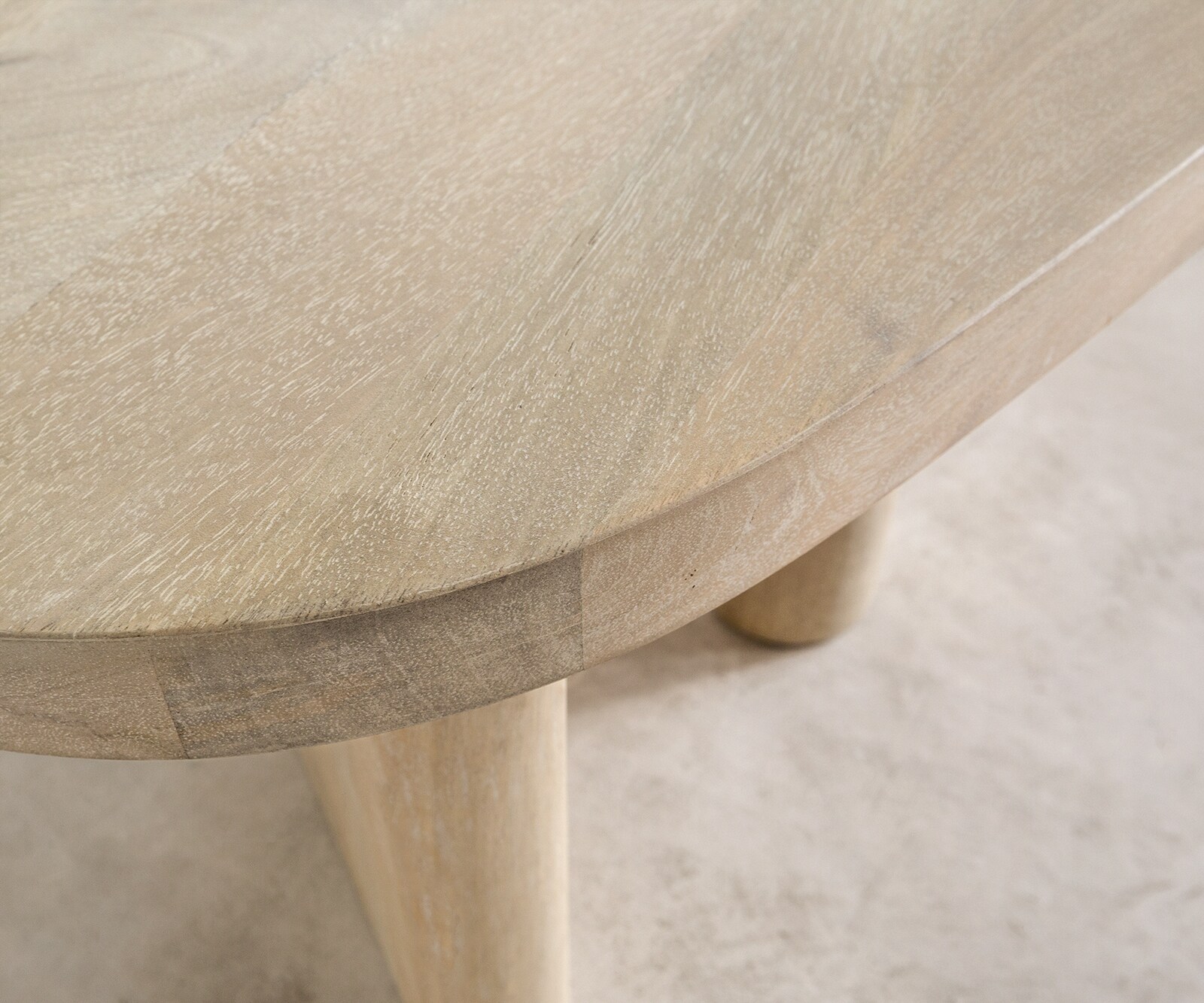 Salontafel Wido 110x50 cm Mango White Wash 2