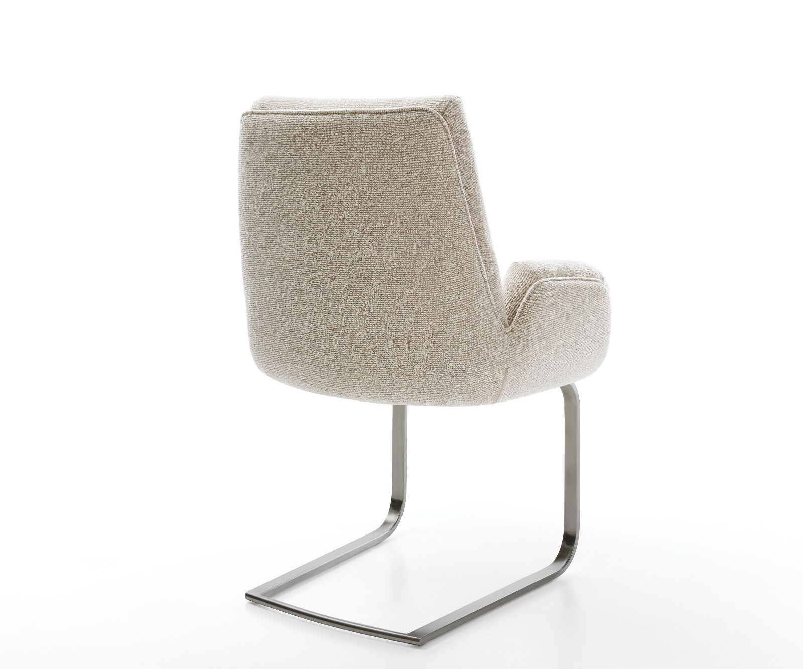 Sledemodel Clea-Flex geweven stof beige sledemodel vlak grafiet pocketveer kern 5