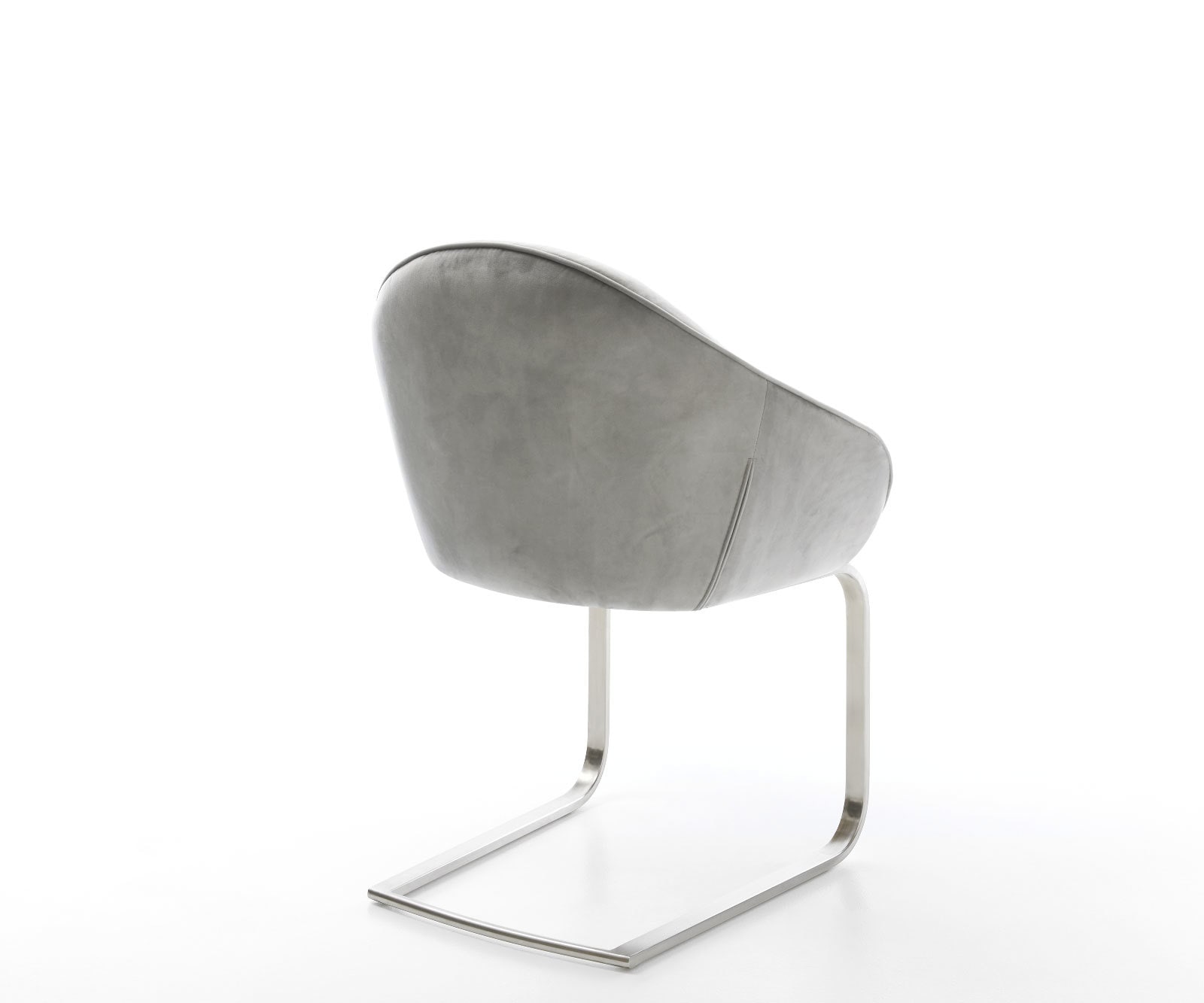 Sledemodel Gaio-Flex fluweel grijs sledemodel vlak roestvrij staal 3 Sledemodel Gaio-Flex fluweel grijs sledemodel vlak roestvrij staal 3