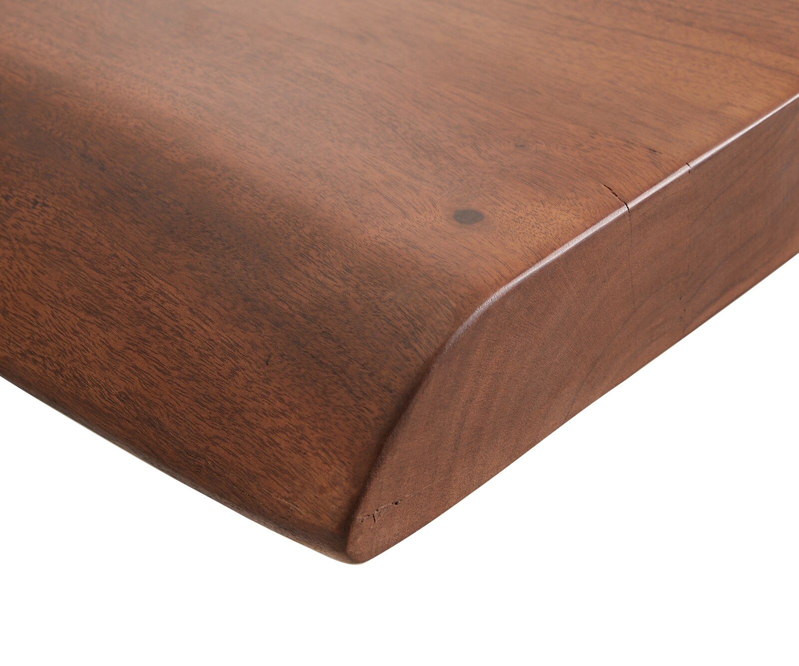 Eettafel Edge 300x100 XL acacia bruin Kreuzframe rechthoek edelstaal Live-Edge 5