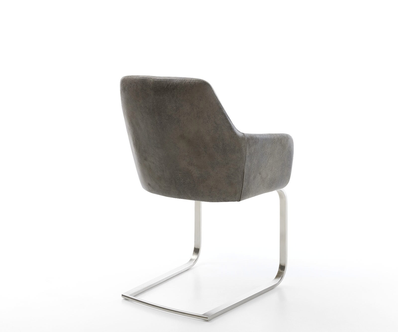 Sledemodel Pejo-Flex microvelours grijs antiek sledemodel vlak roestvrij staal pocketveer kern 4 Sledemodel Pejo-Flex microvelours grijs antiek sledemodel vlak roestvrij staal pocketveer kern 4