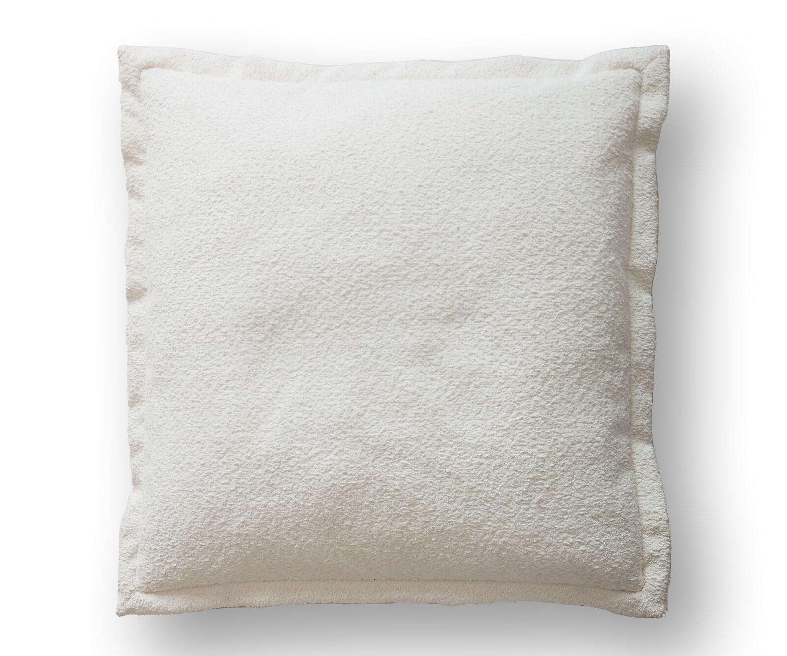 Sierkussen Sirpio XL bouclé crèmewit 85x85 1