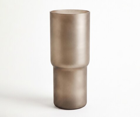 Vaas Columna B20 x D20 x H49 cm Glas Opal Mondgeblazen