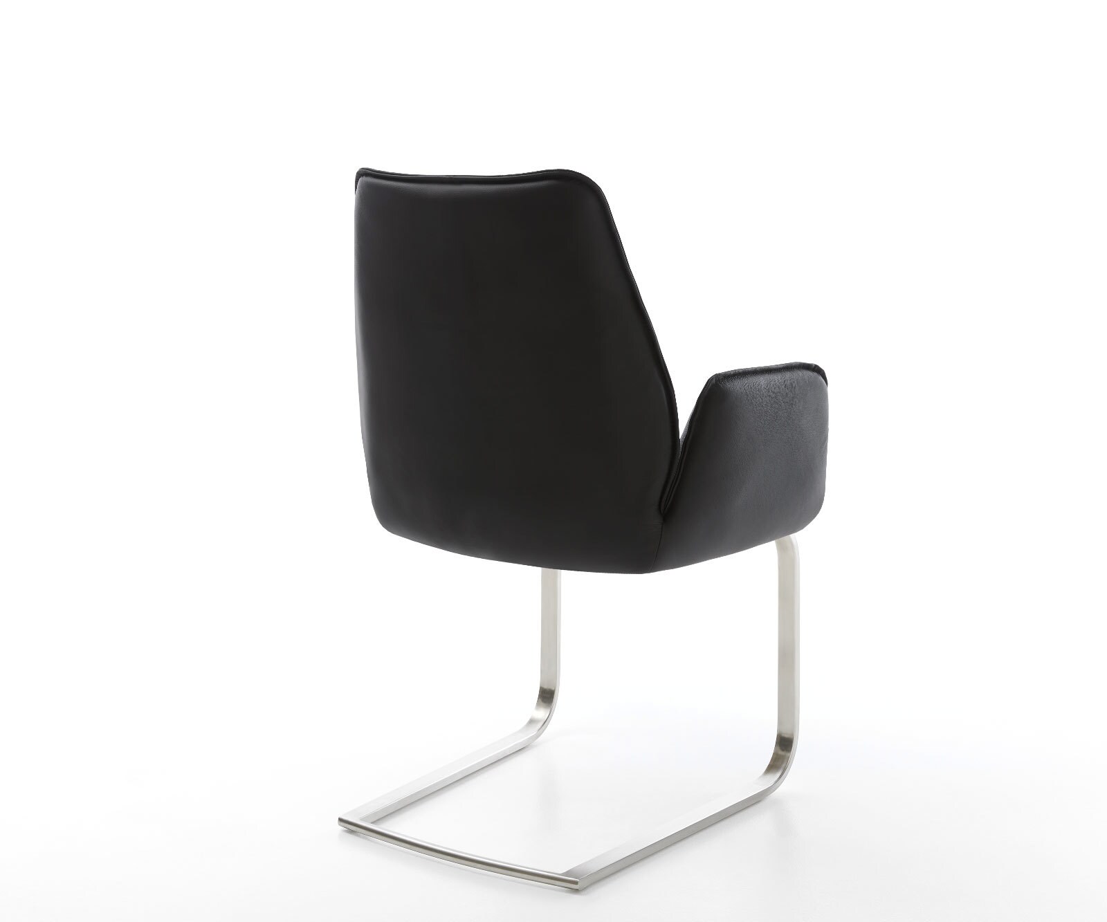 Sledemodel Zoa-Flex echt leer zwart sledemodel vlak roestvrij staal pocketveer kern 4 Sledemodel Zoa-Flex echt leer zwart sledemodel vlak roestvrij staal pocketveer kern 4