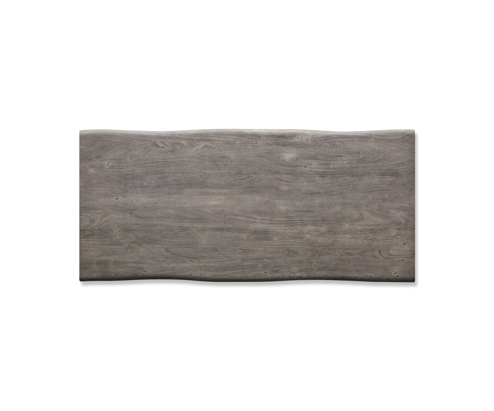 Eettafelblad Edge 220x100cm XL acacia platina Live-Edge 1