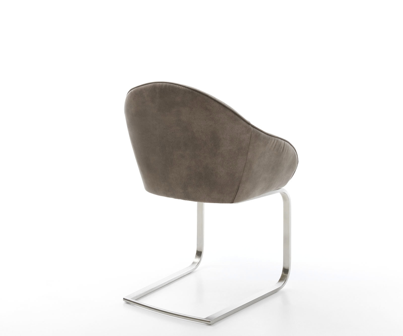 Sledemodel Gaio-Flex microvelours taupe vintage sledemodel vlak roestvrij staal 4 Sledemodel Gaio-Flex microvelours taupe vintage sledemodel vlak roestvrij staal 4