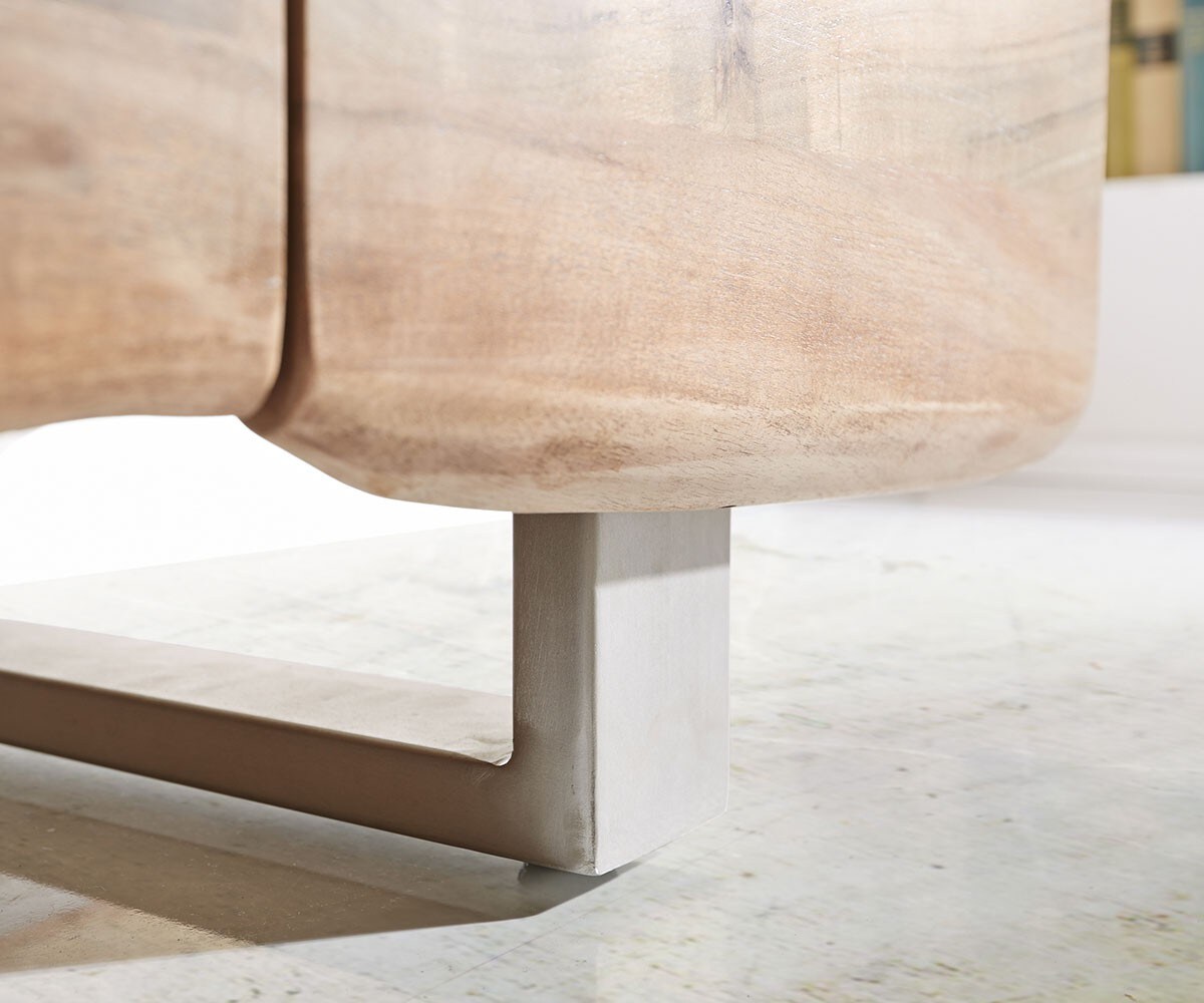 Dressoir Live-Edge 172 cm acacia natuur 4-deuren 4 laden 9