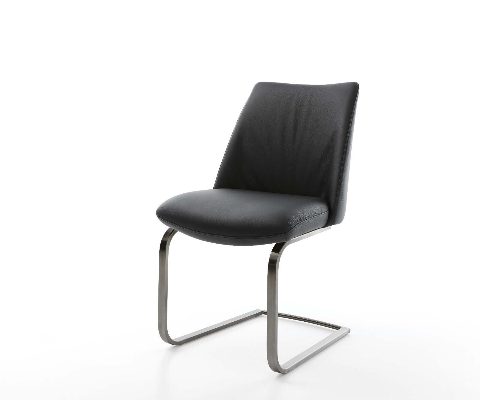 Sledemodel Elso-Flex echt leer zwart sledemodel vlak grafiet pocketveer kern 1