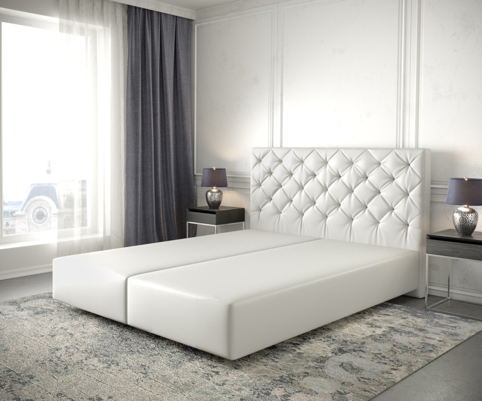 Dream-Great boxspring frame zonder matras en topper Bedframe 3