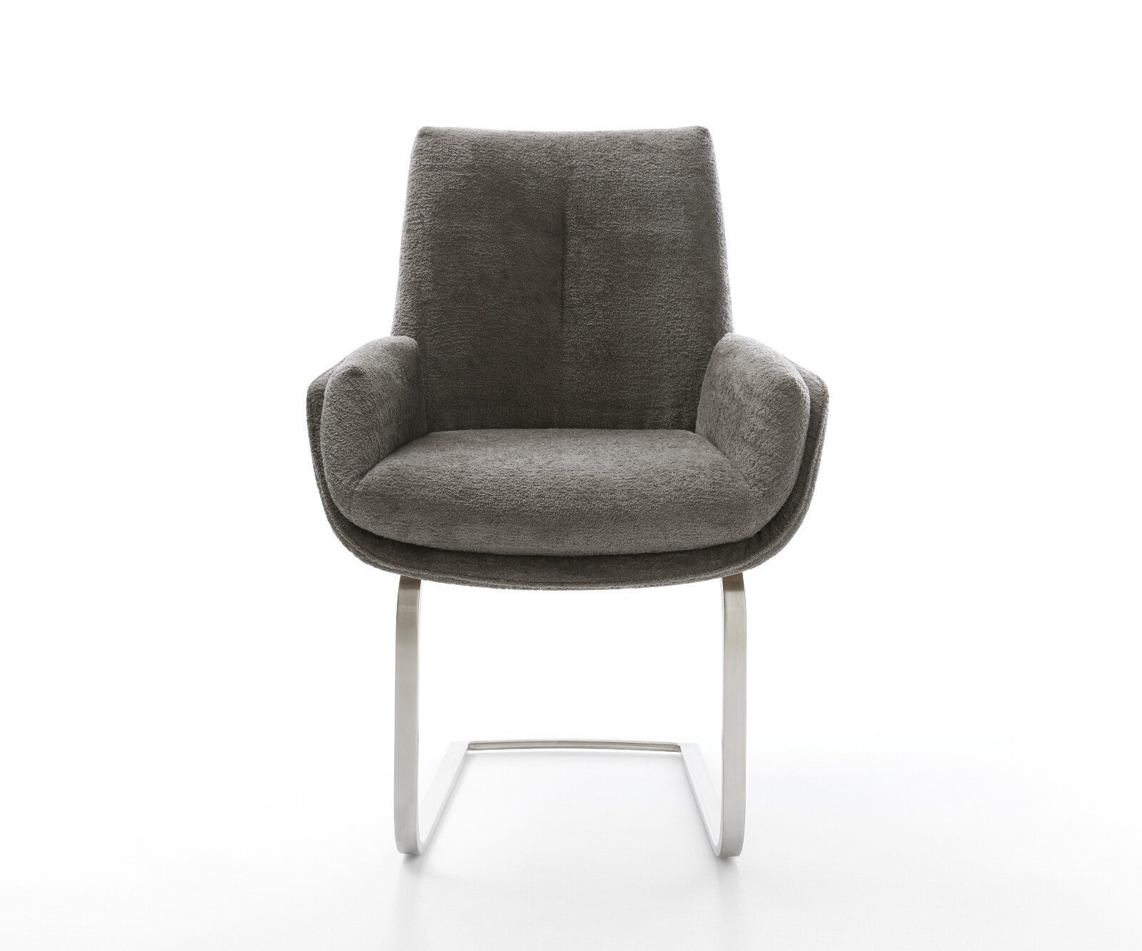 Sledemodel Clea-Flex bouclé zacht mud sledemodel vlak roestvrij staal pocketveer kern 2