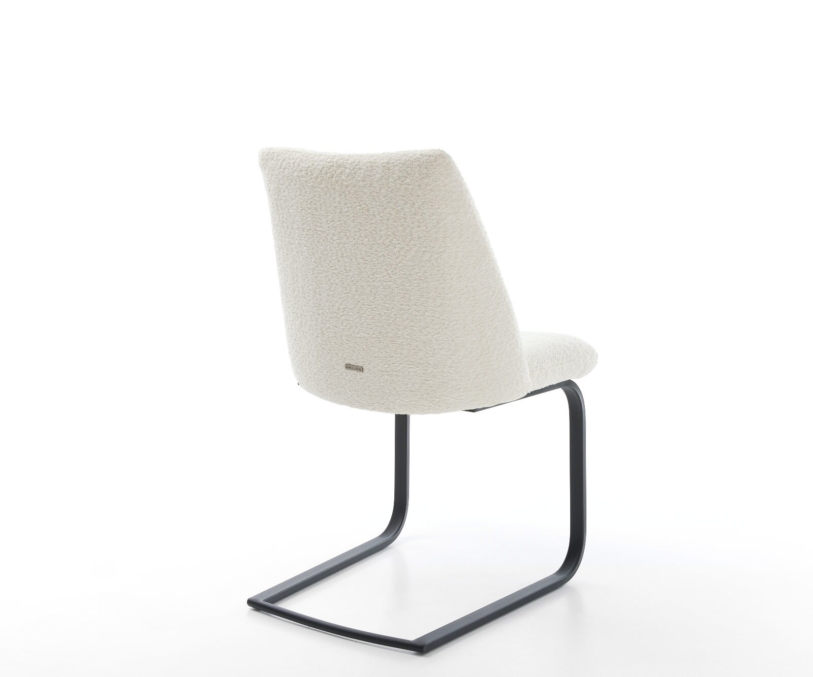 Sledemodel Elso-Flex bouclé wit sledemodel vlak zwart pocketveer kern 5