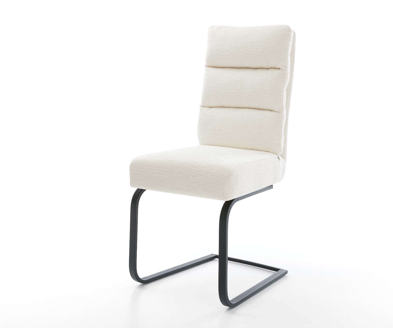 Sledemodel Pela-Flex bouclé zacht beige sledemodel vlak zwart pocketveer kern 1